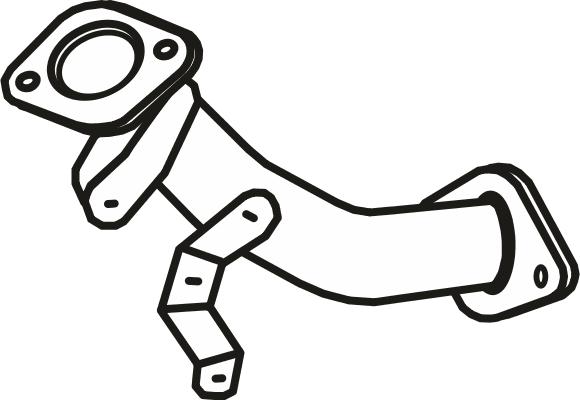 Fenno P3922 - Труба вихлопного газу autocars.com.ua