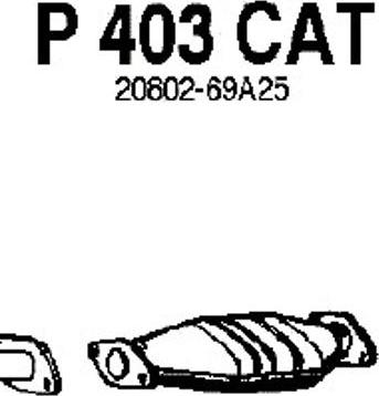 Fenno P403CAT - Каталізатор autocars.com.ua