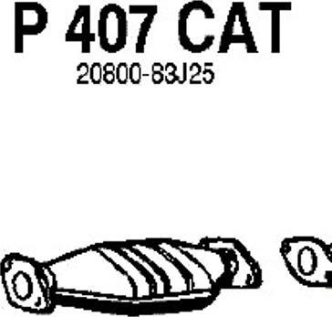 Fenno P407CAT - Каталізатор autocars.com.ua