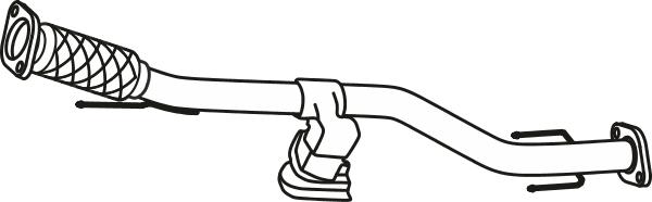 Fenno P41046 - Труба вихлопного газу autocars.com.ua