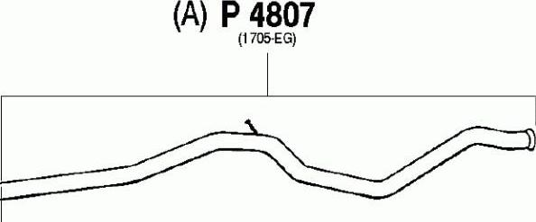 Fenno P4807 - Труба вихлопного газу autocars.com.ua