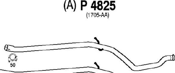 Fenno P4825 - Труба выхлопного газа autodnr.net