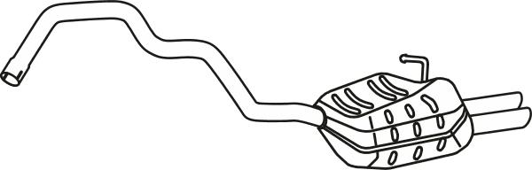 Fenno P57013 - Глушник вихлопних газів кінцевий autocars.com.ua