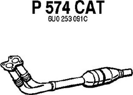 Fenno P574CAT - Каталізатор autocars.com.ua