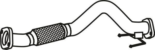 Fenno P72041 - Труба вихлопного газу autocars.com.ua