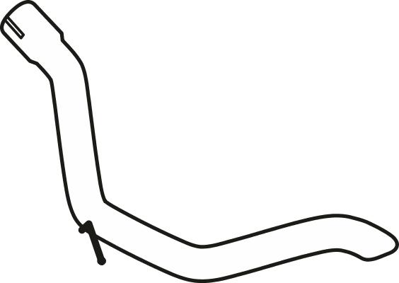 Fenno P72043 - Труба вихлопного газу autocars.com.ua