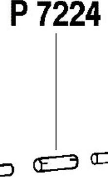 Fenno P7224 - Труба вихлопного газу autocars.com.ua