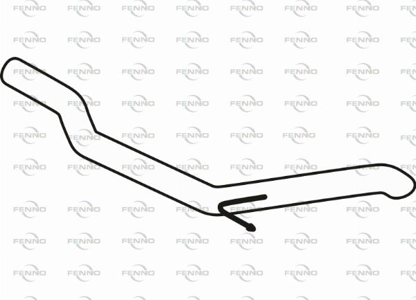 Fenno P72270 - Труба вихлопного газу autocars.com.ua