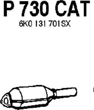 Fenno P730CAT - Каталізатор autocars.com.ua