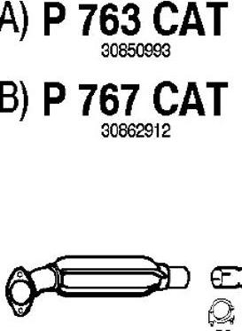 Fenno P763CAT - Каталізатор autocars.com.ua