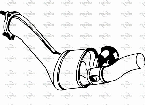 Fenno P8195DCAT - Каталізатор autocars.com.ua