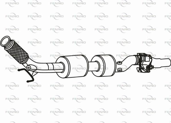 Fenno P8399DCAT - Каталізатор autocars.com.ua