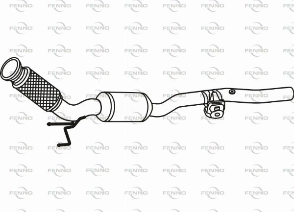 Fenno P8405DCAT - Каталізатор autocars.com.ua