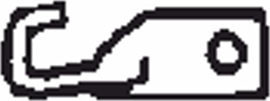 Fenno X11112 - Кронштейн, труба вихлопного газу autocars.com.ua