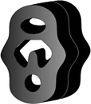 Fenno X30120 - Кронштейн, втулка, система випуску autocars.com.ua