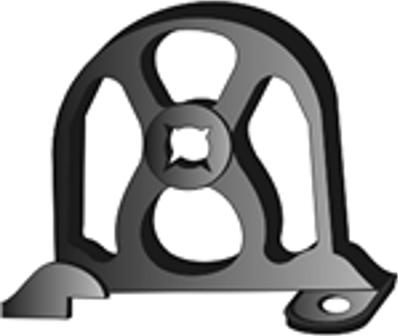 Fenno X30224 - Кронштейн, втулка, система випуску autocars.com.ua