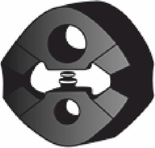 Fenno X30272 - Кронштейн, втулка, система випуску autocars.com.ua