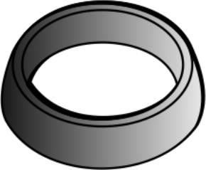 Fenno X70150 - Кільце ущільнювача, труба вихлопного газу autocars.com.ua