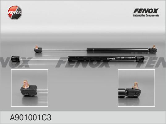 Fenox A901001C3 - Газова пружина, кришка багажник autocars.com.ua