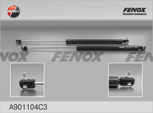 Fenox A901104C3 - Газова пружина, кришка багажник autocars.com.ua