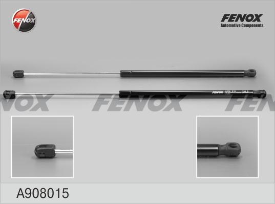 Fenox A908015 - Газова пружина, кришка багажник autocars.com.ua