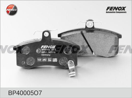 Fenox BP40005O7 - Тормозные колодки, дисковые, комплект autodnr.net