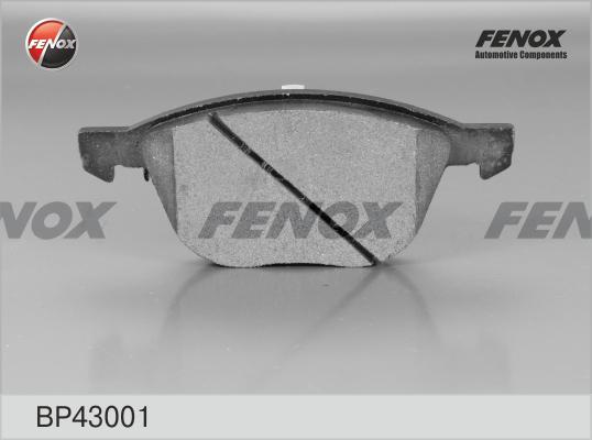 Fenox BP43001 - Тормозные колодки, дисковые, комплект autodnr.net