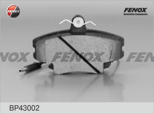 Fenox BP43002 - Гальмівні колодки, дискові гальма autocars.com.ua