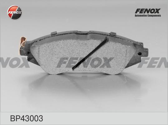 Fenox BP43003 - Гальмівні колодки, дискові гальма autocars.com.ua