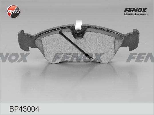 Fenox BP43004 - Тормозные колодки, дисковые, комплект avtokuzovplus.com.ua
