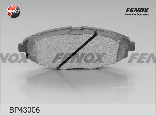 Fenox BP43006 - Тормозные колодки, дисковые, комплект autodnr.net