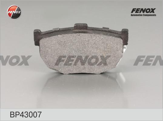 Fenox BP43007 - Тормозные колодки, дисковые, комплект avtokuzovplus.com.ua