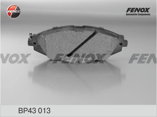 Fenox BP43013 - Тормозные колодки, дисковые, комплект autodnr.net