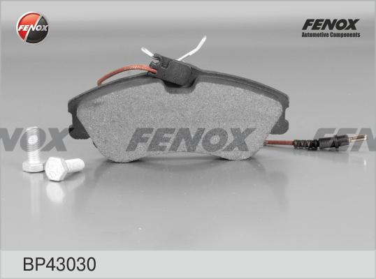Fenox BP43030 - Тормозные колодки, дисковые, комплект avtokuzovplus.com.ua