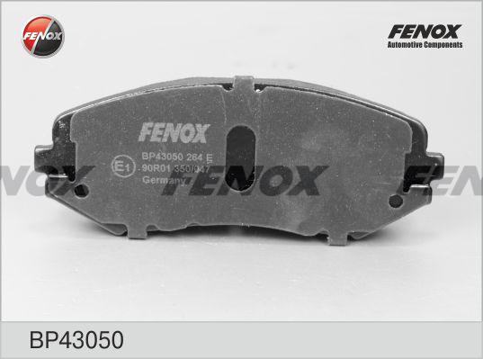 Fenox BP43050 - Тормозные колодки, дисковые, комплект avtokuzovplus.com.ua