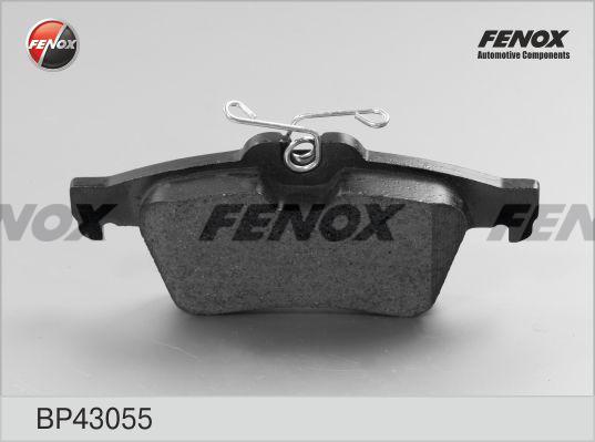 Fenox BP43055 - Гальмівні колодки, дискові гальма autocars.com.ua