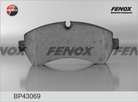 Fenox BP43069 - Тормозные колодки, дисковые, комплект avtokuzovplus.com.ua