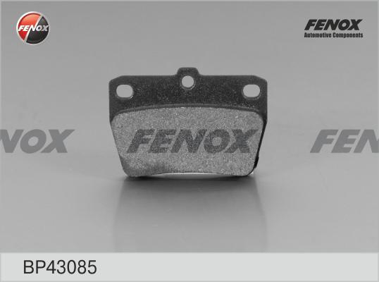 Fenox BP43085 - Тормозные колодки, дисковые, комплект autodnr.net