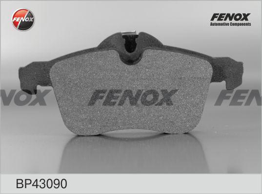 Fenox BP43090 - Гальмівні колодки, дискові гальма autocars.com.ua