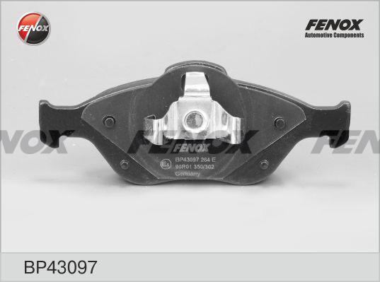 Fenox BP43097 - Гальмівні колодки, дискові гальма autocars.com.ua