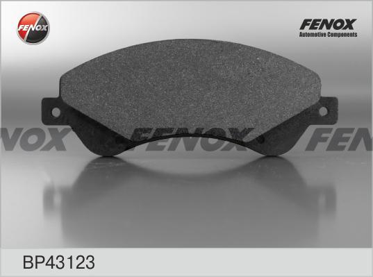 Fenox BP43123 - Колодки Диск торм..перед.Ford Transit 06- autodnr.net