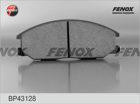 Fenox BP43128 - Тормозные колодки, дисковые, комплект avtokuzovplus.com.ua