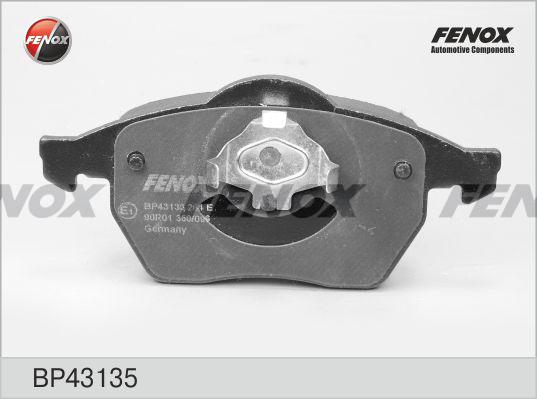 Fenox BP43135 - Тормозные колодки, дисковые, комплект avtokuzovplus.com.ua
