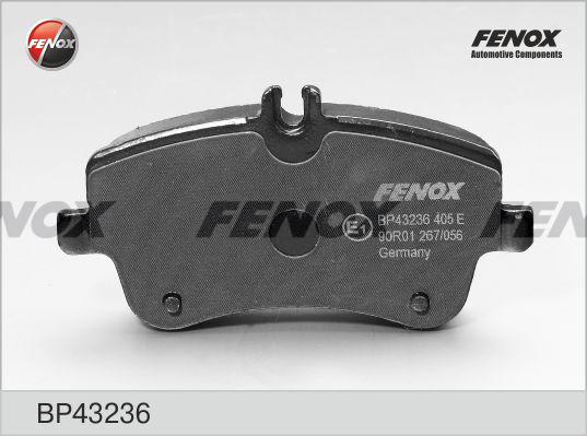 Fenox BP43236 - Тормозные колодки, дисковые, комплект autodnr.net
