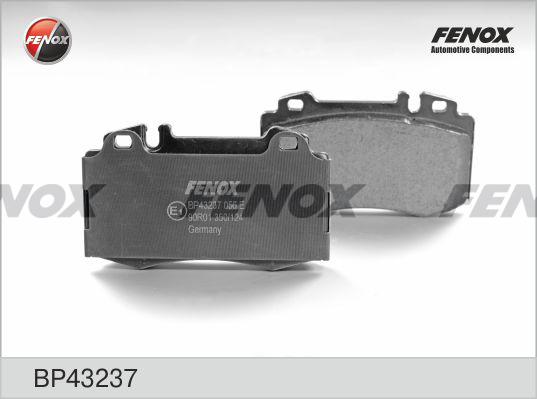 Fenox BP43237 - Тормозные колодки, дисковые, комплект autodnr.net