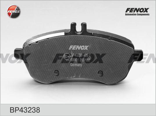 Fenox BP43238 - Тормозные колодки, дисковые, комплект autodnr.net