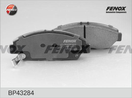Fenox BP43284 - Гальмівні колодки, дискові гальма autocars.com.ua