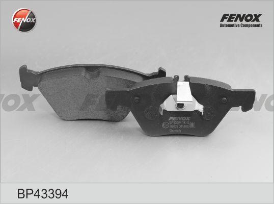 Fenox BP43394 - Гальмівні колодки, дискові гальма autocars.com.ua