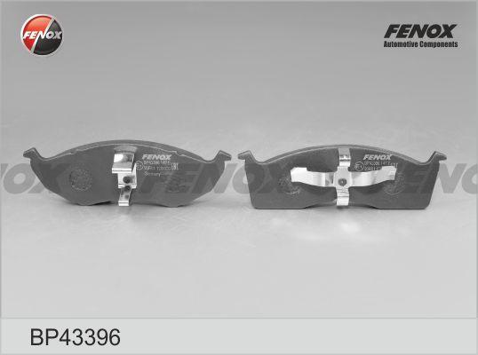 Fenox BP43396 - Гальмівні колодки, дискові гальма autocars.com.ua