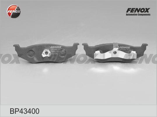 Fenox BP43400 - Гальмівні колодки, дискові гальма autocars.com.ua